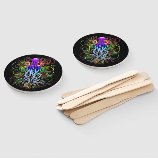 Octopus Psychedelic Luminescence Handwaaier (Niet-gemonteerd)