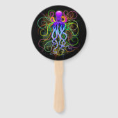 Octopus Psychedelic Luminescence Handwaaier (Voorkant)