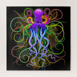 Octopus Psychedelic Luminescence Legpuzzel