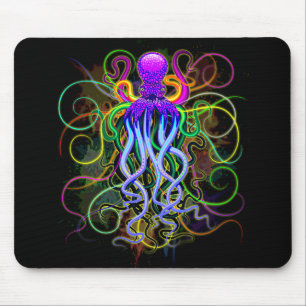 Octopus Psychedelic Luminescence Muismat