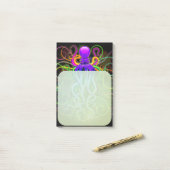 Octopus Psychedelic Luminescence Post-it® Notes (Op bureau)