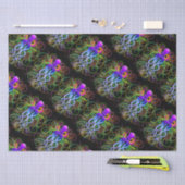 Octopus Psychedelic Luminescence Tissuepapier (Craft)