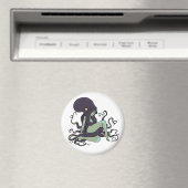 Octopus Queen Magneet (Insitu (Vaatwasser))