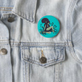 Octopus Queen Ronde Button 5,7 Cm (In situ)
