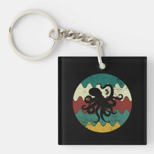 Octopus Retro Sleutelhanger