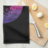 Octopus Retro Theedoek (Quarter Fold)
