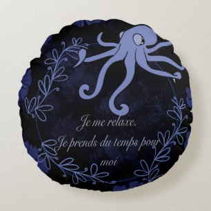 octopus rond kussen