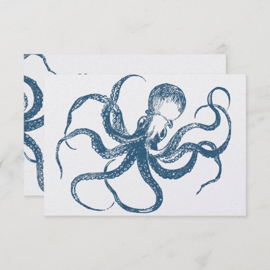 Octopus RSVP (Voorkant / Achterkant)