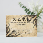 octopus RSVP kaartje (Staand voorkant)