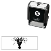  OCTOPUS RUBBER STEMP  ZELFINKTENDE STEMPEL (In situ)