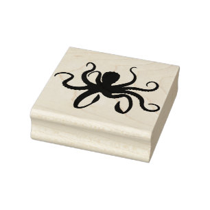 Octopus Rubberstempel