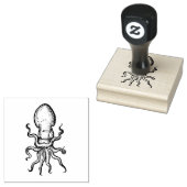 Octopus Rubberstempel (Gestempeld)