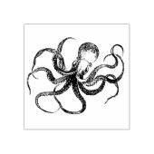 Octopus Rubberstempel (Afrduk)