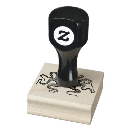 Octopus Rubberstempel (Stempel)