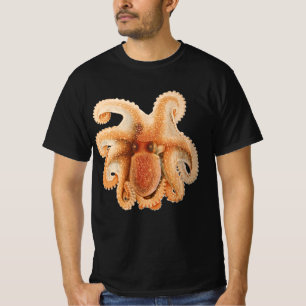  octopus salutii, zeewaterdieren t-shirt