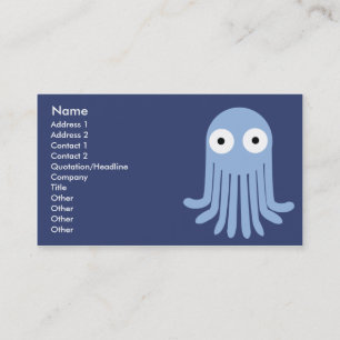 Octopus - Schrijver uit de klassieke oudheid Visitekaartje