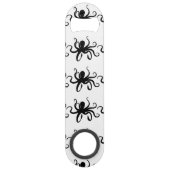 Octopus Silhouette Thunder_Cove Speed Flessenopener (Achterkant)