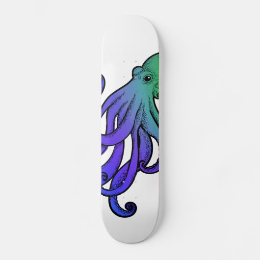 Octopus Skateboard (Voorkant)
