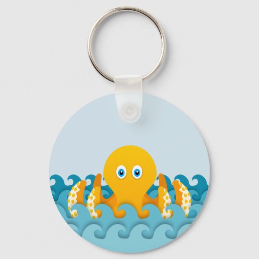 Octopus Sleutelhanger (Voorkant)