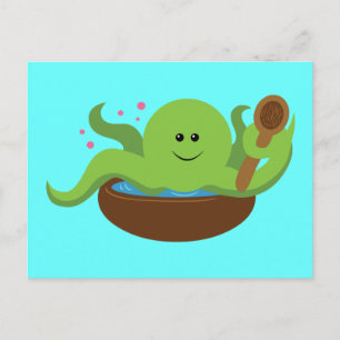 Octopus Soup Briefkaart