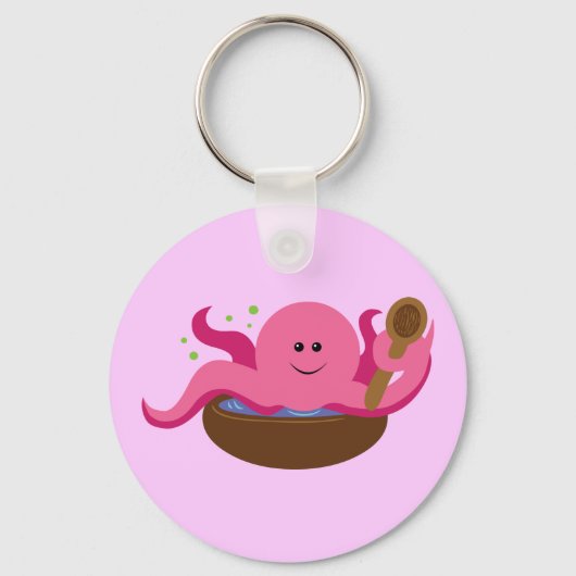 Octopus Soup Sleutelhanger (Voorkant)