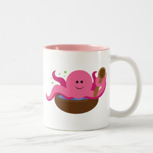 Octopus Soup Tweekleurige Koffiemok