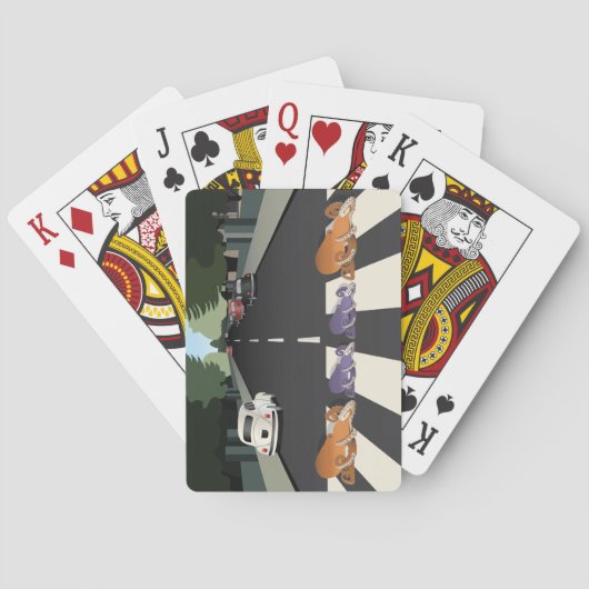 Octopus-spelkaarten Pokerkaarten (Achterkant)