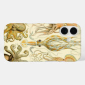 Octopus Squid Gamochonia door Ernst Haeckel Case-Mate iPhone Case (Achterkant (horizontaal))