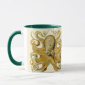  Octopus Squid Gamochonia door Ernst Haeckel Mok (Links)