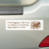 Octopus Starfish Coral Reef Bumpersticker (Op auto)