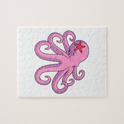 Octopus Starfish Legpuzzel (Horizontaal)