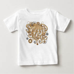 Octopus Steampunk Retro Mechanische Fantasie