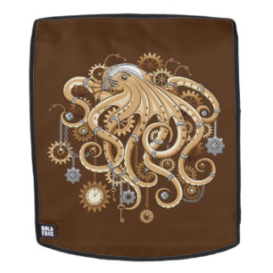 Octopus Steampunk Retro Mechanische Fantasie Rugtassen