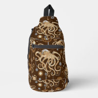 Octopus Steampunk Retro Mechanische Fantasie