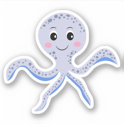 Octopus Sticker (Voorkant)
