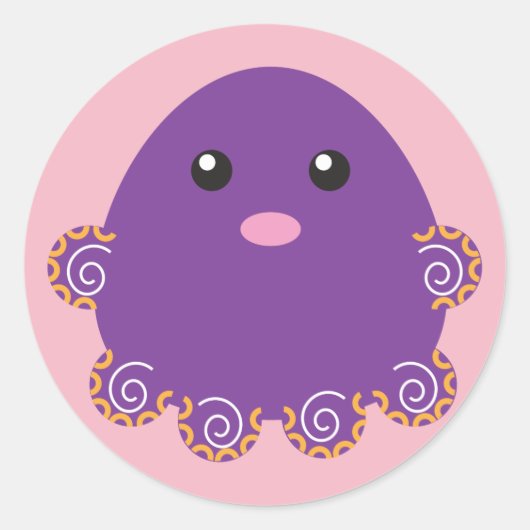 Octopus Sticker (Voorkant)