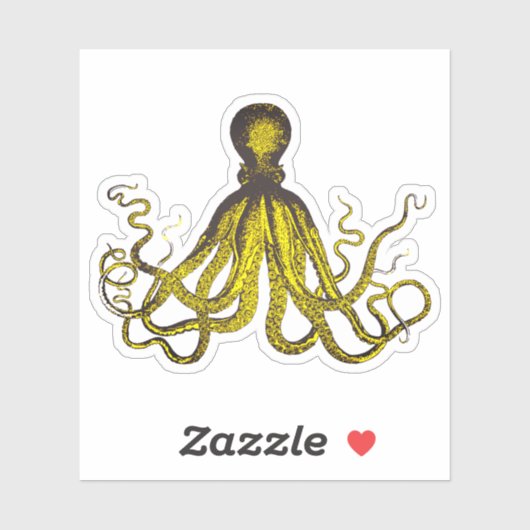 octopus sticker (Vel)