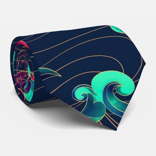 Octopus Stropdas (Opgerold)