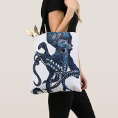 Octopus T-ote Bag Draagtas (Dichtbij)