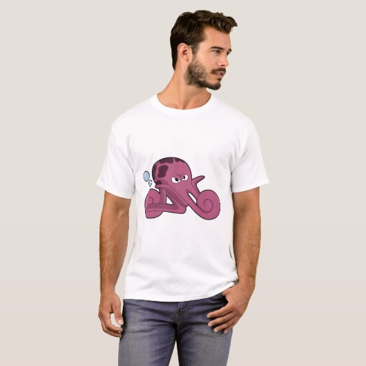 Octopus T-shirt (Voorkant volledig)