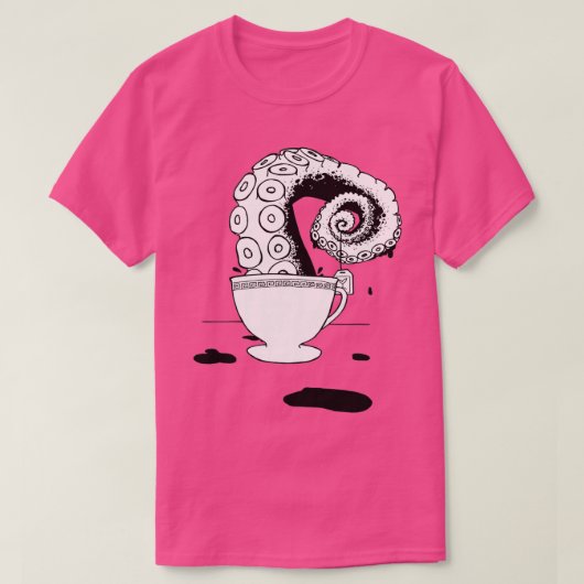 Octopus Tea T-shirt (Design voorkant)
