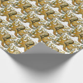 Octopus Tekening  Tentakels Cadeaupapier (Hoek)