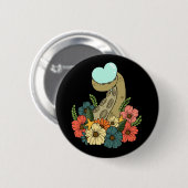 Octopus Tentacle Art Ronde Button 5,7 Cm (Voorkant /achterkant)