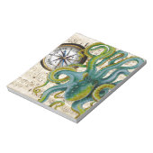 Octopus Tentacles compass Music Notitieblok (Gedraaid)