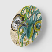 Octopus Tentacles compass Music Ronde Klok (Hoek)