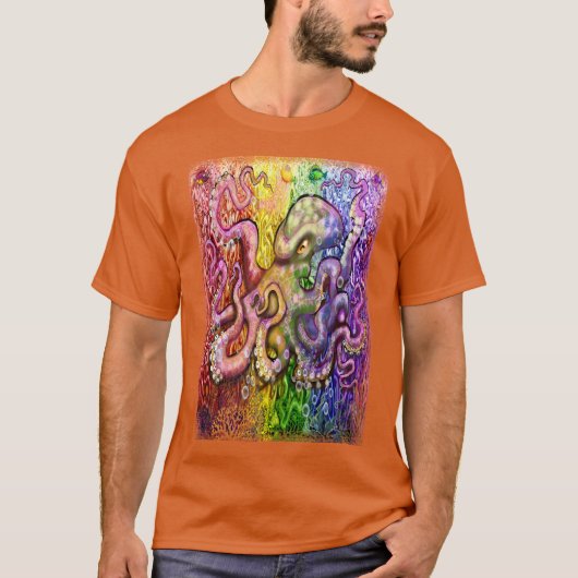 Octopus Tentacles T-shirt (Voorkant)