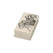 Octopus Tentacles Wood Art Stamp Rubberstempel (Stempel)