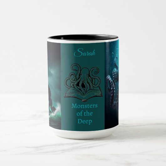 Octopus Tentakel Paranormaal Monster Romance Naam Mok (Midden)