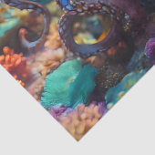 Octopus tissuepapier (Detail)