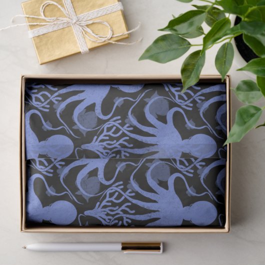 Octopus Tissuepapier (Geschenk)
